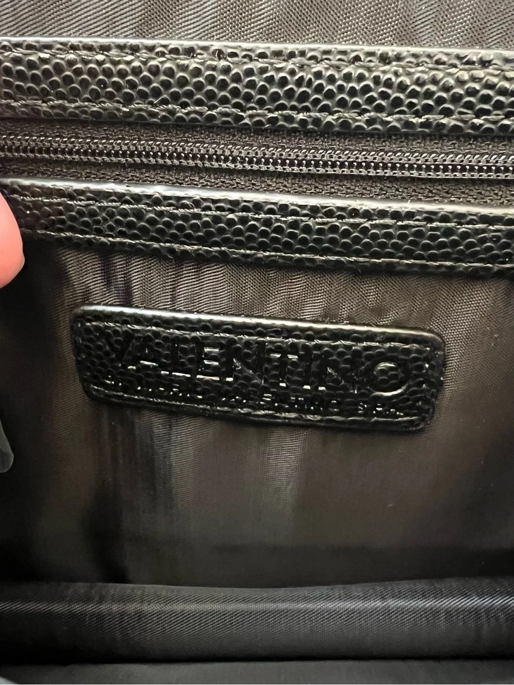 Valentino Amelie Crossbody Bag Black